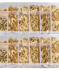 Grab A Solid Assorted Kit Of 750 Insulated Male And Female Wire Connectors Featuring 2 Point 8 Millimeter 4 Point 8 Millimeter And 6 Point 3 Millimeter Crimp Spade Terminals Perfect For Any Electrical Job Or Auto Repair Gig Needing Reliable Quick. Assorted brass connector kit in compartment boxes