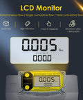 1.5-Inch Flow Meter For Fuel And Water Turbine Digital Flowmeter Diesel Kerosene 10-73.5 GPM Range Aluminum Alloy Construction LCD Display