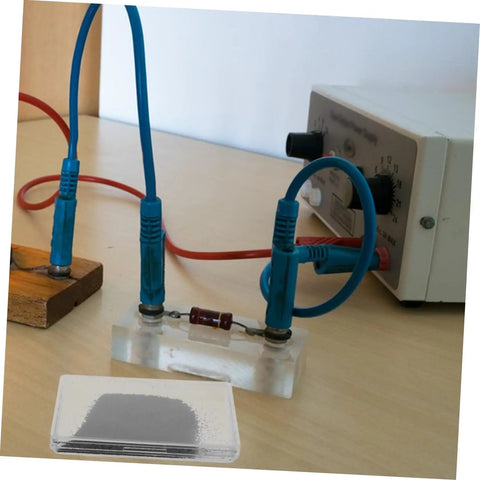 Hands On Magnetic Field Demonstration Kit With Iron Filings For Science Experiments And Classroom Education Perfect For Physics Labs STEM Learning And Magnetic Field Visualization For Students on a lab table