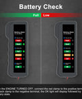 12V Car Battery And Alternator Tester With Automotive Load Indicator For Quick Battery Health Check And Auto Electrical System Diagnostic Portable Handheld Battery Health Meter For DIY Mechanics And Car Enthusiasts, front view
