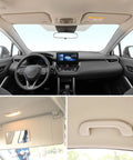 Babnecl light gray suede auto headliner fabric, 96 x 60 inches, microfiber velvet with foam backing (car interior)
