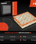 Go To Engine Air Filter For Lexus GX460 And Toyota 4Runner FJ Cruiser 2010 To 2023 4.0L 4.6L Flexible Panel specifications