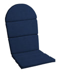 Outdoor Foam Adirondack Cushion For Chairs, 21.5 W X 50 L X 2.5 D, Water Repellent And Fade Resistant, 100% Polyurethane Foam Fill, PFAS-Free C0 Treatment, 100% Polyester Outdoor Fabric, Sapphire Blue Leala, Fits Most Standard Adirondack Chairs