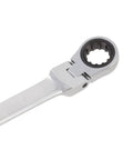 Tough As Nails 4 Piece Flexible Double Box End Universal Spline Ratcheting Wrench Set featuring shiny chrome vanadium steel design.