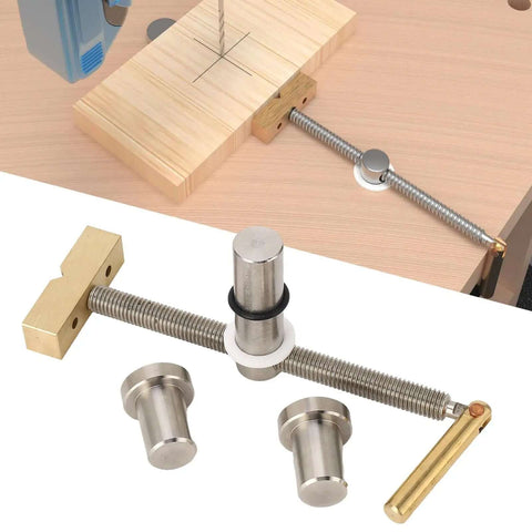 Beefy Heavy Duty Woodworking Bench Dog Clamp Desktop Clip For Portable Carpenter Tool With CNC Precision Rust Resistant Metal Build
