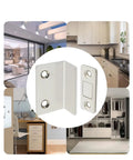 5 Pack Ultra Thin Magnetic Cabinet Catches With Screws Invisible Soft Catch Door Latches For Home Use Black