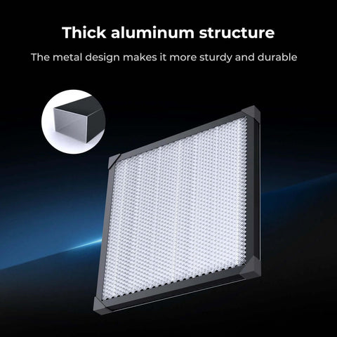 Creality aluminum honeycomb working table 500x500mm for laser engraver; honeycomb bed