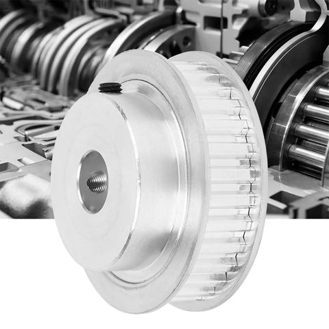 XL Type 30 Teeth Aluminum Synchronous Wheel Belt Pulley with 5 mm Bore for Precision Machining and Mechanical Power Transmission