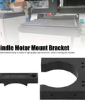 Must-Have Spindle Motor Mount Bracket Clamp For CNC Engraving Machines Featuring Solid Aluminum Alloy Build with 71mm size.