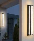 Dope Outdoor Wall Light 20W LED Exterior Fixture, 31.5 Inch IP65 Waterproof Sconce for garage porch patio, mounted on exterior wall