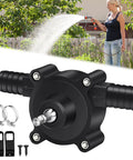 Drill Powered Fluid Transfer Pump for Water Oil Diesel Kerosene Portable Compact Water Pump with drill attachment and accessories