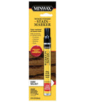 Reliable Dark Walnut Wood Stain Marker For Furniture Touch Ups, smooth scratch repair pen in package.