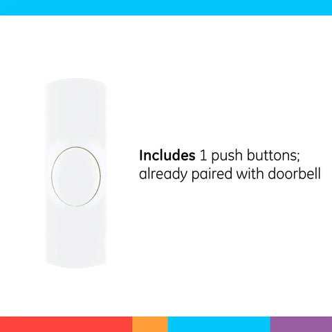 Wireless Doorbell Kit With Plug In Receiver And Button 150 Ft Range Four Volume Levels Two Melodies Ding Dong Westminster Easy Setup For Classrooms White Ideal For Busy Classrooms And Small Offices