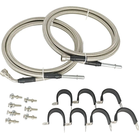 Your Rides Gotta Have Fuel Line Quick Fix Kit That Drops Right In For Chevy And Gmc Sierra 1500 48L 53L 60L V8 Engines with hoses and clamps.