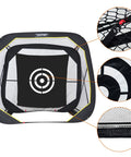 Golf Pop Up Practice Net 6X6X3Ft Portable For Backyard Garage Training And Driving Range Use Dope Nylon Netting, Easy Ball Capture