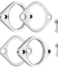 Shop Rated Road Ready 3 Inch 2 Bolt Exhaust Flange Connection Kit with gaskets and bolts for custom rides.