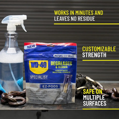 Customizable Industrial Strength Degreaser And Cleaner EZ Pods For Multi Surface Cleaning Dial In Your Strength Fast And Easy Clean