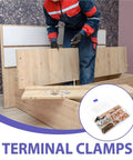 Heavy Duty 3 In 1 Furniture Cam Lock Fastener Kit With Connecting Screws And Dowels Rock Solid Replacement Hardware For Bunk Beds Cribs Built Tough Total Upgrade Snug Fit Guarantee No Sweat Assembly with terminal clamps during assembly