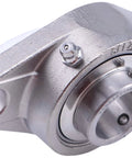 1 Inch Bore Two Bolt Flange Bearing For 1 Inch Shafts SUCFL205-16 UCFL205-16 MUCFL205-16 side view close-up metal construction