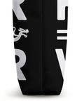 Side view of Dope Dragon Boat Racing Tote Bag For Fans And Athletes featuring vibrant dragon boat festival themed artwork.