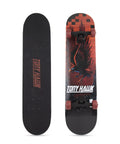 31 Inch Pro Trucks Skateboard With Full Grip Tape And 9 Ply Maple Deck For Easy Cruising And All Skill Levels Signature Series