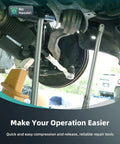 All-in-One Universal Press And Pull Sleeve Kit for cars, showing installation use in automotive engine repair