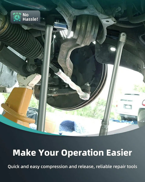 All-in-One Universal Press And Pull Sleeve Kit for cars, showing installation use in automotive engine repair