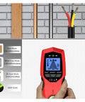 Heavy Duty Digital Wall Stud Finder With Bright Backlit Display For Dead On Ac Cable Scan Metal Pipe Locate And Wood Joist Detection Zero Hassle Design That Turns Demo Work Into A Total Breeze, showing scanning modes and display.