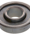 Built Different Bronze Radial Bearings Pre-Greased For Heavy Duty Workloads 1/2 Inch By 1 1/8 Inch close-up view of bronze bearing.