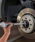 Pro Grade Dial Indicator and Bore Gauge Set for Lathe and Milling Work, 0.001 Inch Precision, used on car brake disc