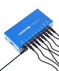 Eight Channel Isolated Pedal Power Supply With 9V 12V 15V 18V Outputs And 5V USB Separate Short Circuit Protection connected view