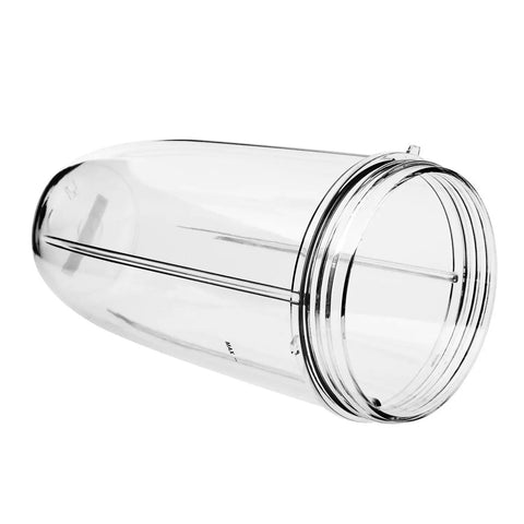 Replacement 24oz Blender Cups Compatible With Nutribullet 600W And 900W High Speed Blenders - Food Grade Plastic, Dishwasher Safe, Travel Ready, Easy Pour, Durable Nutribullet Style Cups