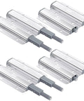 Heavy Duty Magnetic Push Latch Set 4 Pack Double Push To Open Cabinet Catches For Doors And Drawers No Handle Kitchen Hardware