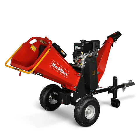 Beast Power 6 Inch Wood Chipper Shredder Mulcher Powered By Briggs Stratton 408cc 14hp Gas Engine Tow Bar 6 Inch Maximum Chipping Diameter