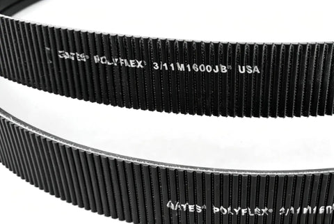 Polyflex Industrial Drive Belt V-Belt Wide Angle Jointed 2/3/5 Rib Replacement 5M670 To 750JB showing rubber texture and markings.