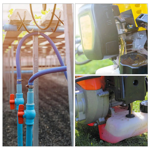 Tough As Nails Flexible Polyurethane Air Compressor Hose Line Tube 33 To 328 Feet Long 12Mm Od By 8Mm Id for irrigation system connections.