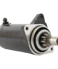 Seadoo Starter For PWC GSX GTX 96 97 GTX RFI 1998 SPX 98 99 XP 95 97 Challenger 96 99 Speedster 98 99 Rotax BRP 787 95 99 782CC 278-000-576 278-000-577 Replacement showing metallic design and gear teeth close-up.