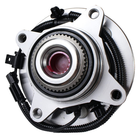 Front Wheel Hub And Bearing Assembly For 2015-2017 Ford F-150 4WD With ABS, 6-Lug, Front Driver Or Passenger Side