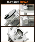 2 Pack Rear Wheel Bearing Hub Assembly 512347 For Mazda 3 2004 To 2013 And Mazda 5 2006 To 2010 2012 To 2017 5 Lug With ABS