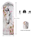 Kid Friendly Camping Sleeping Bag Pink For Girls And Boys Lightweight And Cozy For Cold Weather Waterproof And Portable Gear