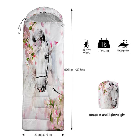 Kid Friendly Camping Sleeping Bag Pink For Girls And Boys Lightweight And Cozy For Cold Weather Waterproof And Portable Gear