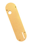 Zero Clearance Throat Plate Insert With Riving Knife Slot For 74 Series Table Saws Fits DW744 DW745 DW746 MDF material top view