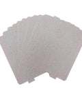 10 Pack Microwave Oven Mica Sheets Heat Insulation Cover Cuttable Design For Easy Replacement And No Fuss Installation
