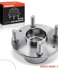 Rear Wheel Bearing And Hub Assembly 4-Lug Fit Ford Escort 1991-2003 Mazda Protege 1990-2003 MX-3 1992-1996 323 1989-1995