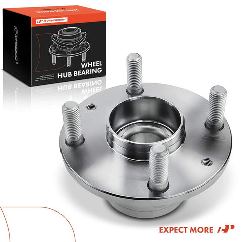Rear Wheel Bearing And Hub Assembly 4-Lug Fit Ford Escort 1991-2003 Mazda Protege 1990-2003 MX-3 1992-1996 323 1989-1995