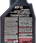 100 Percent Synthetic Dexron VI Automatic Transmission Fluid For Modern Automatics And Power Steering Systems With Smooth Shifting And Anti Wear Protection Dexron VI Compatible High Performance ATF 1 Liter black bottle