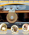 4 Pack 3 Inch U Groove Caster Wheels Forged From Heavy 45 Pound Steel Brackets Rated 1763 Lbs Each Rock Solid For Sliding Gates Industrial Tracks And Wire Rope Rails Built Like A Tank To Roll Smooth Through Daily Grind - Close-up of steel caster wheel with nut.