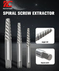 10 Piece Screw Extractor And Left Hand Drill Bit Set For Stripped Screws And Broken Bolts Easy Out Bolt Remover Kit image