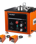 Centall 1 Inch 1600W Electric Rebar Bender With Dual Foot Pedals Ultra Fast Bending Tool For 1/4 To 1.3 Inch Steel Rod Angle Up To 180 Degrees robust orange desktop hydraulic machine with pedals