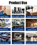 Collage of industries using Heavy Duty M6 Stainless Steel Fully Threaded Rods 20 to 300mm Kit for Anchor Bolts and Fasteners